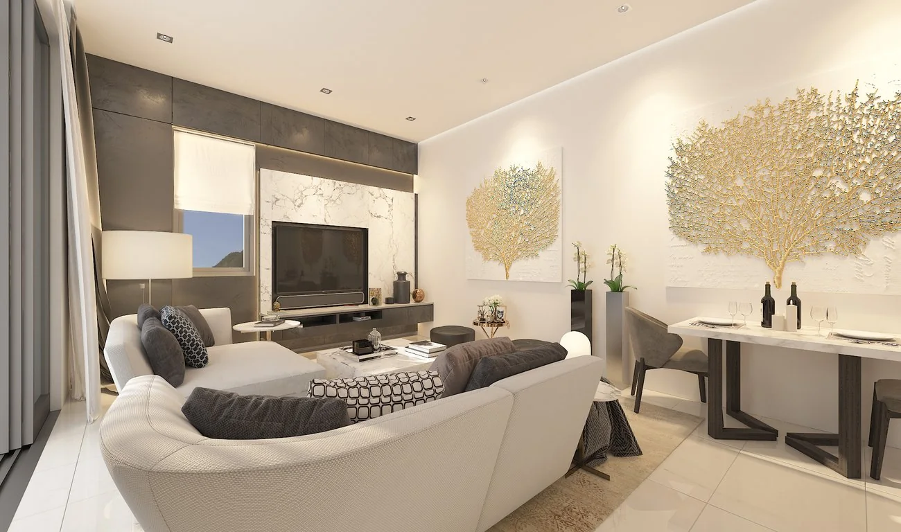 Апартаменти з 3 спальнями у Inner City 3, Пафос
